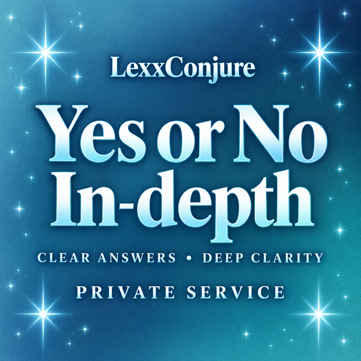 Yes or No In-depth