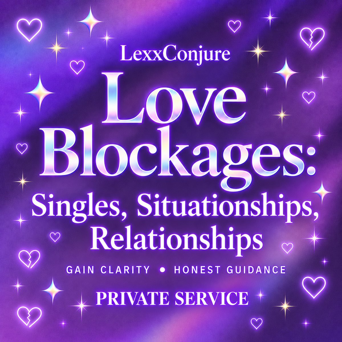 Love Blockages Oracles
