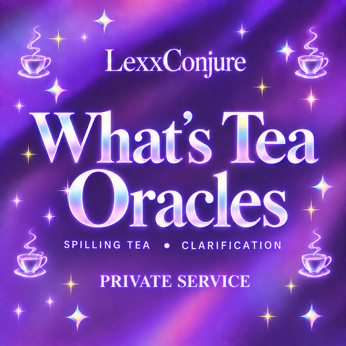 What's Tea Oracles