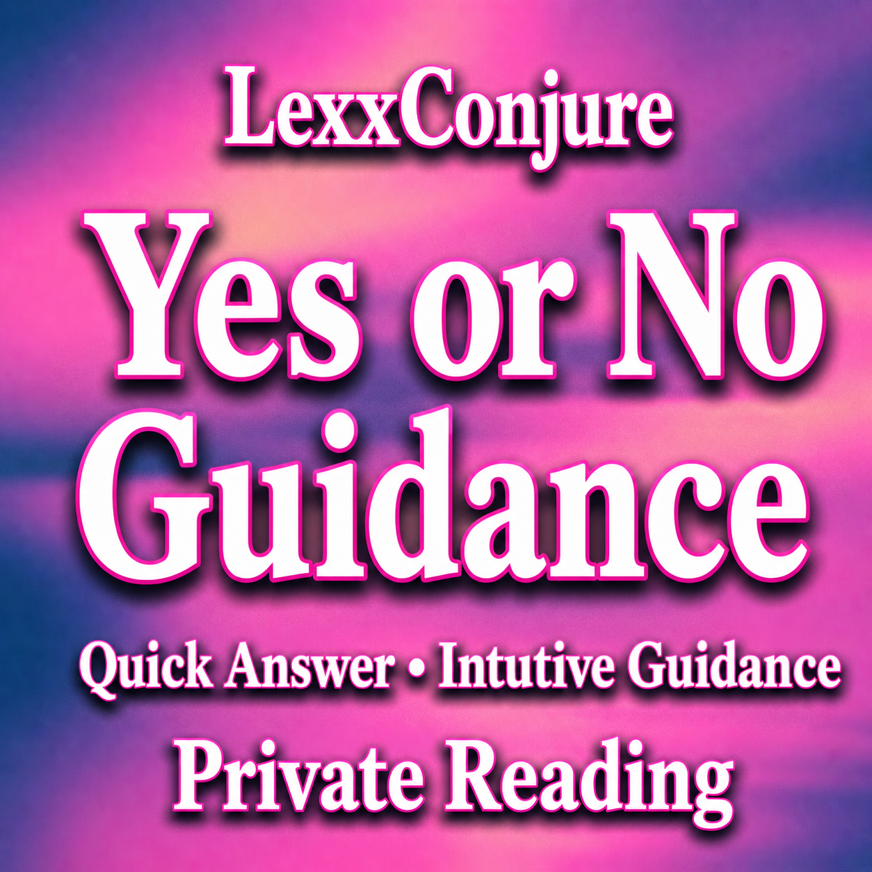 Yes or No Guidance